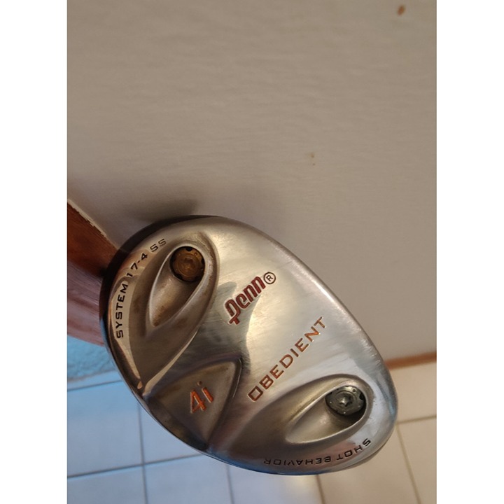 Golf PENN OBEDIENT RH 4i 22 Degree Club-P.A,C. Graphite Shaft Low Kick-75 grams