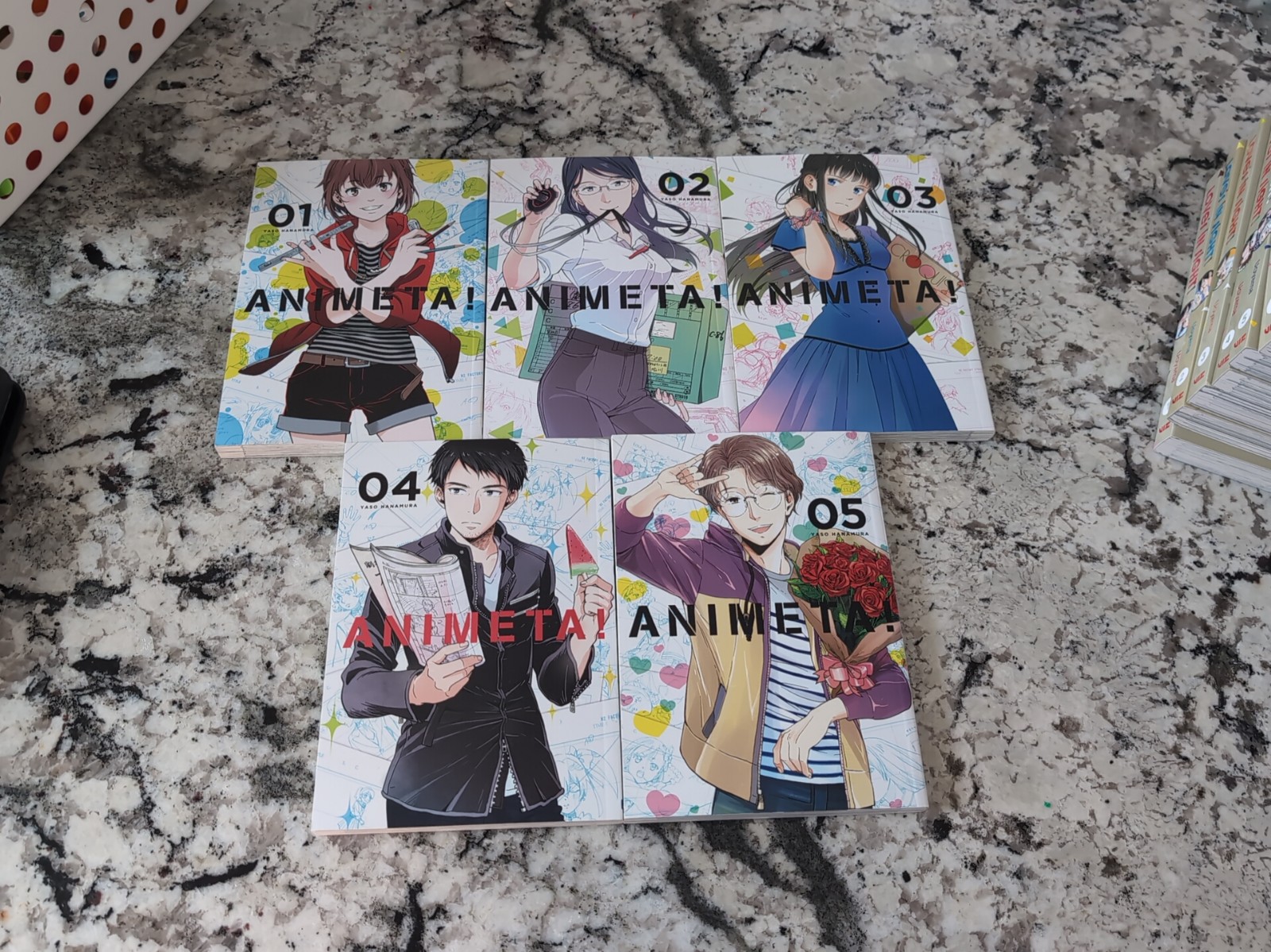 Animeta! Lot Volumes 1, 2, 3, 4 And 5 by T. Emerson (2019, Trade Paperback)