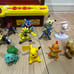 Pikachu crane game & Moncolle set.