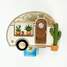 Bath Body Works CAMPER Trailer RV Cactus Succulent Wallflower Plug Nightlight