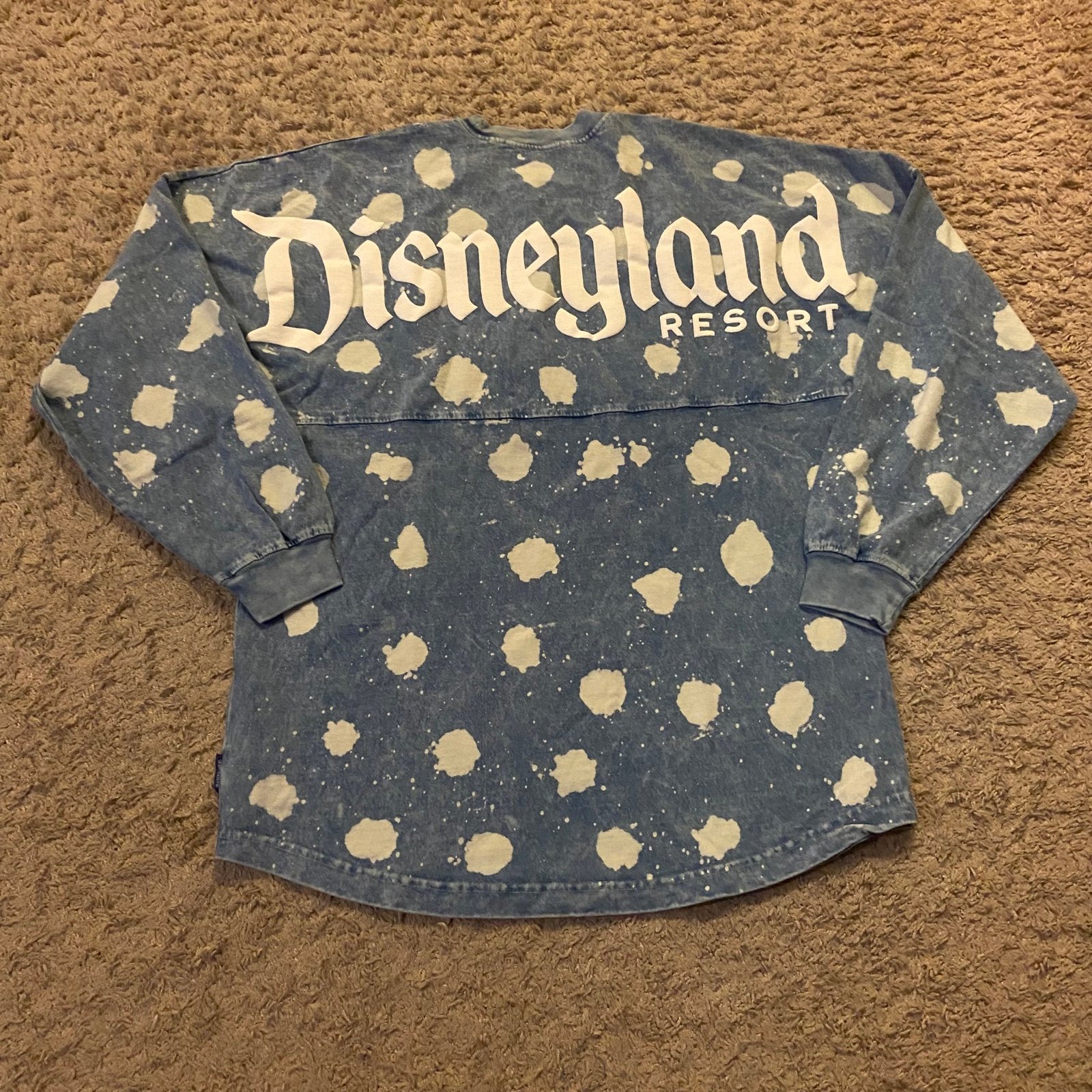 Women’s Disneyland Resort Denim Bleach Spirit Jersey Long Sleeve T-Shirt