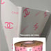 10 packs of 20 sheets of paper per pack and 5 yards of ribbon per pack