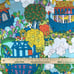 Pair Vintage 1974 The Ark Noahs Ark by Sears Perma Prest Percale Mod Pillowcases