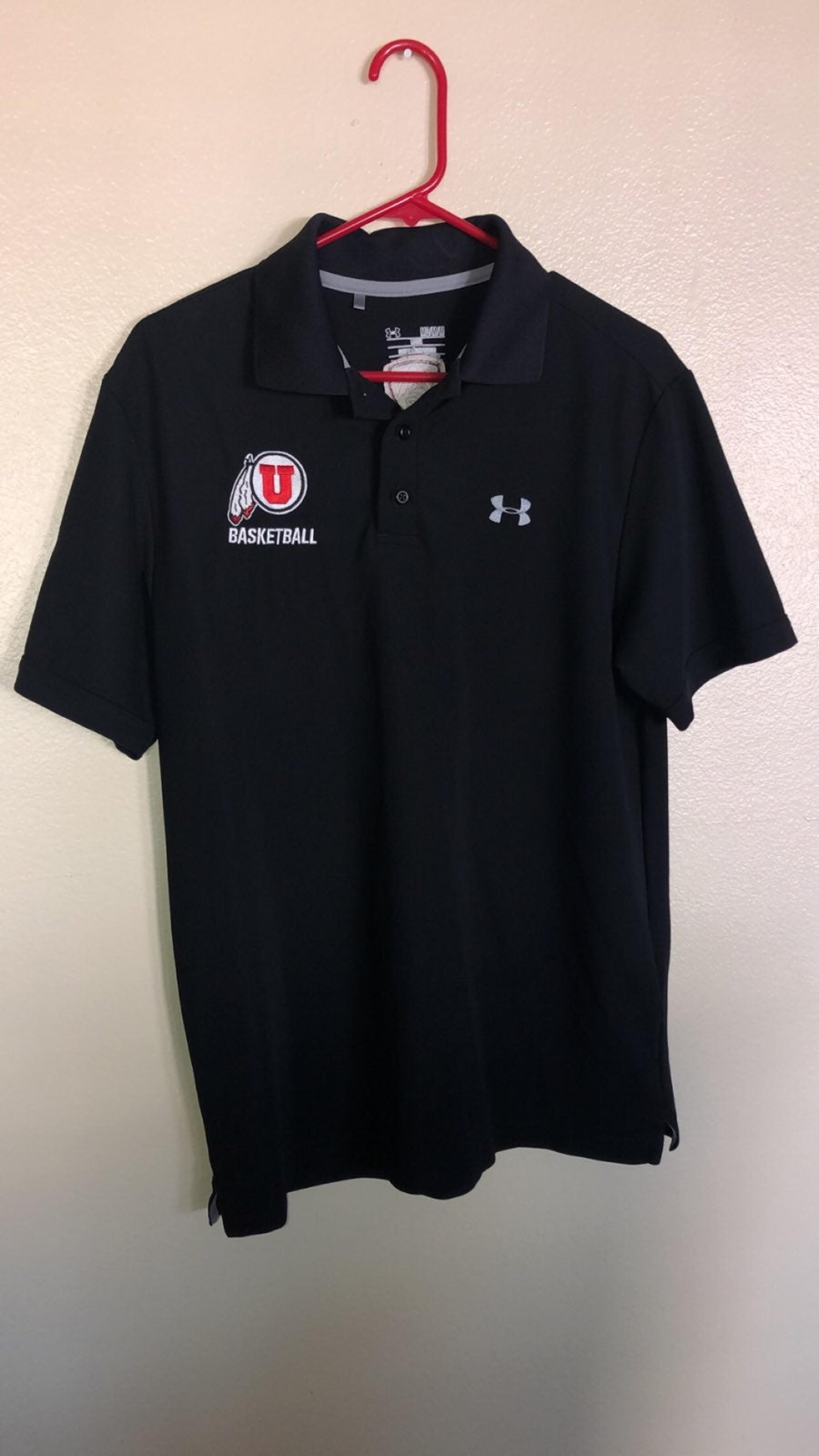 Utah Utes Basketball Polo Under Armour