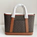 Michael Kors Luisa Small Signature Logo Satchel - Brown/Luggage NWT