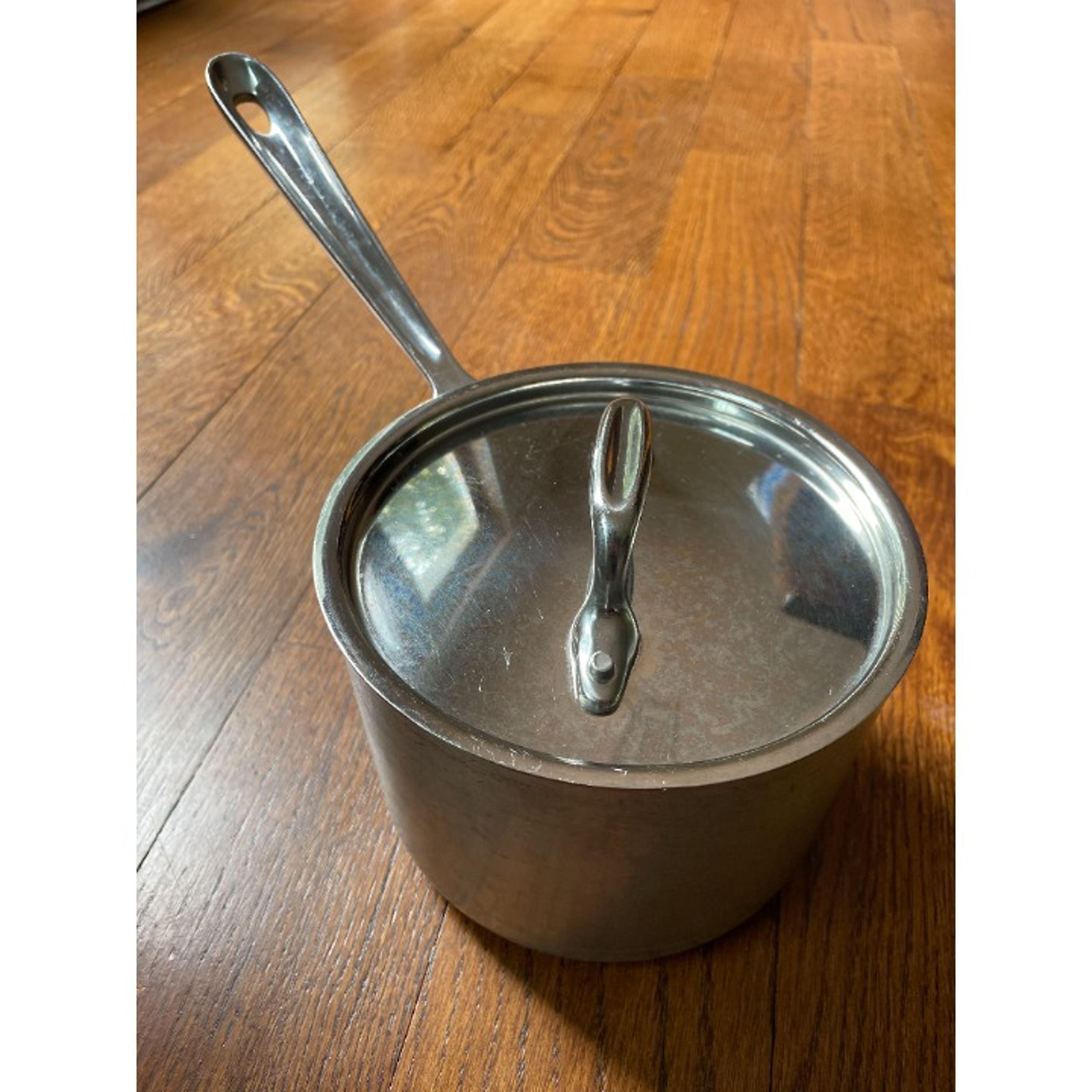 All-Clad Vintage Master Chef MC2 Stainless Steel Saucepan 2 qt plus Lid