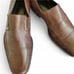 Bruno Magli Raging Handcrafted Loafers 9M Chocolate Brown
