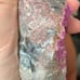 Cobalt calcite crystal