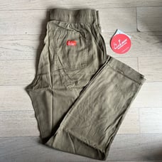 Cookman Chefs Wear Linen Olive Pants XL