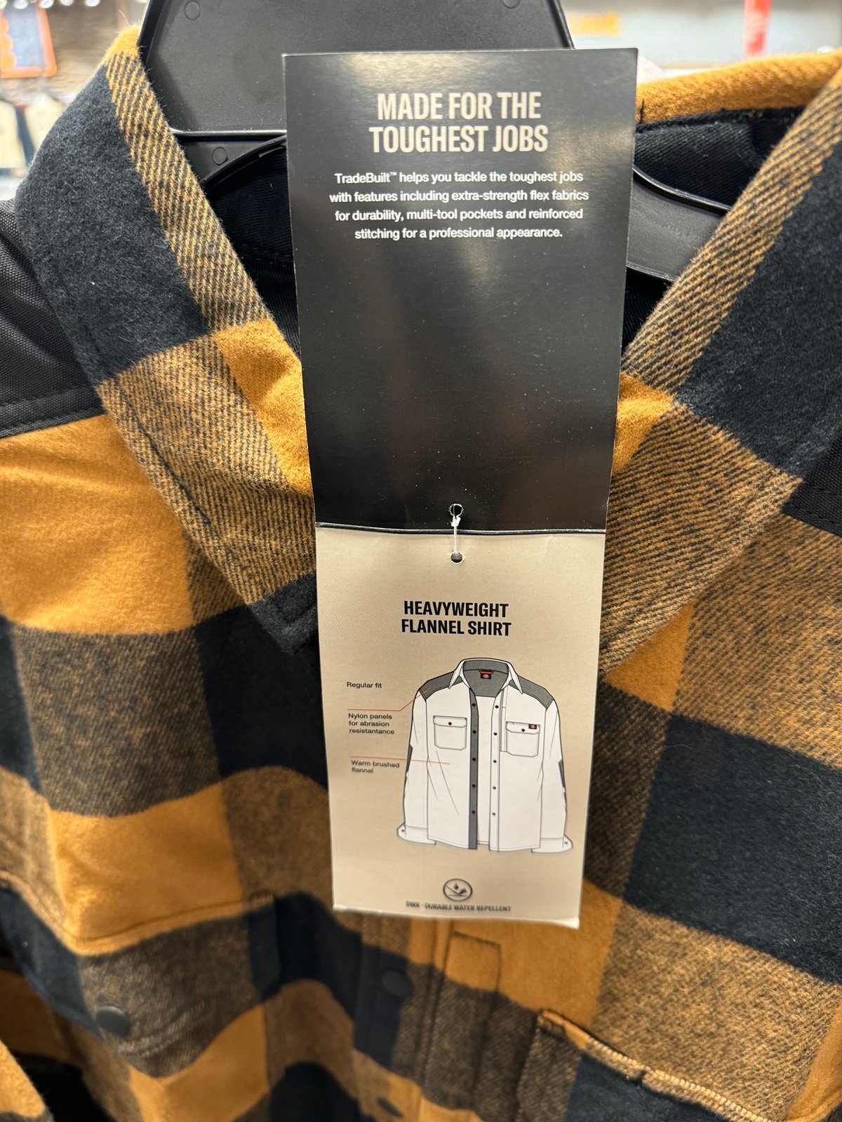 Dickies heavyweight flannel