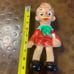 Pinocchio Figurine Rubber 9 Disney Italian squeeze toy figure geppetto jiminy