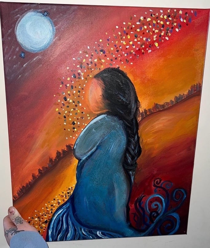 painting of mother nature