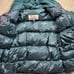 Vintage Triple F.A.T. Goose Down Parka Winter Puffer Coat L Hooded Jacket Teal
