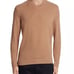 THEORY Mens Donners 100% Cashmere V-Neck Sweater in Camel Sz M Minimalist Luxury