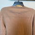 THEORY Mens Donners 100% Cashmere V-Neck Sweater in Camel Sz M Minimalist Luxury