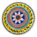 Deruta Sberna Italian Pottery Dipinto A Mano 6.5 Round Plate Lot 4 Art Painted