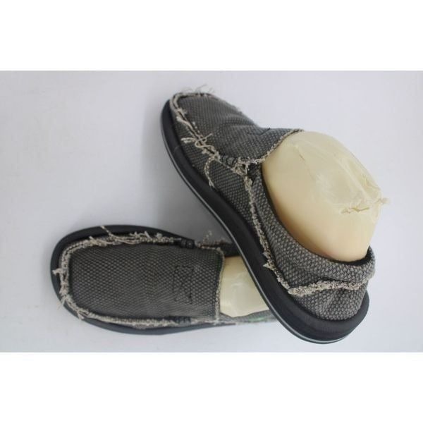 Sanuk Chiba Slip On Sidewalk Surfers Loafers SMF1047 BROWN Mens 8