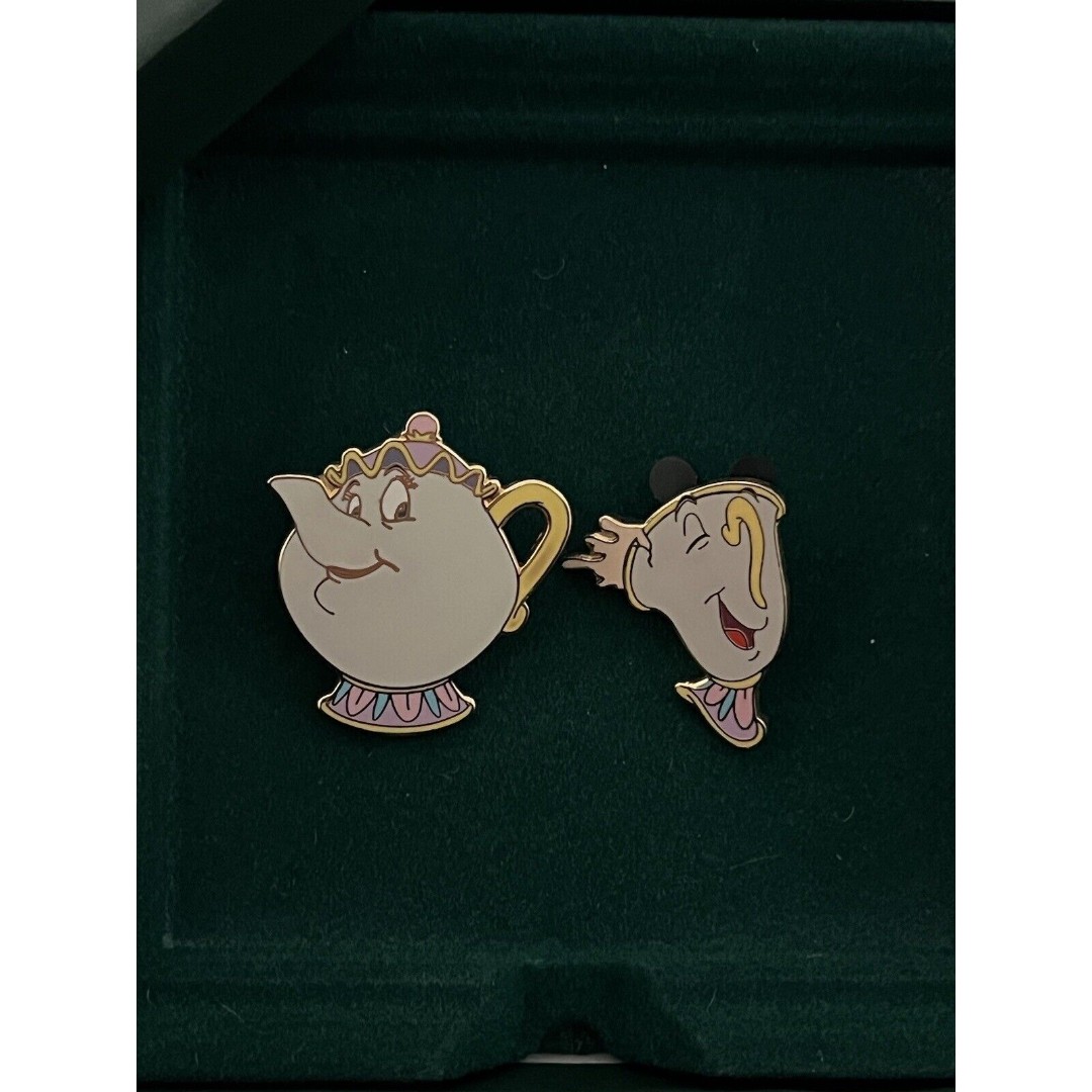 Walt Disney World Beauty and The Beast Mrs.Potts Teapot and Teacup Chip Pins