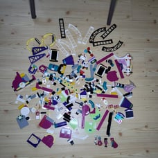 LEGO Friends 41685 Magical Funfair Roller Coaster set - incomplete maybe...