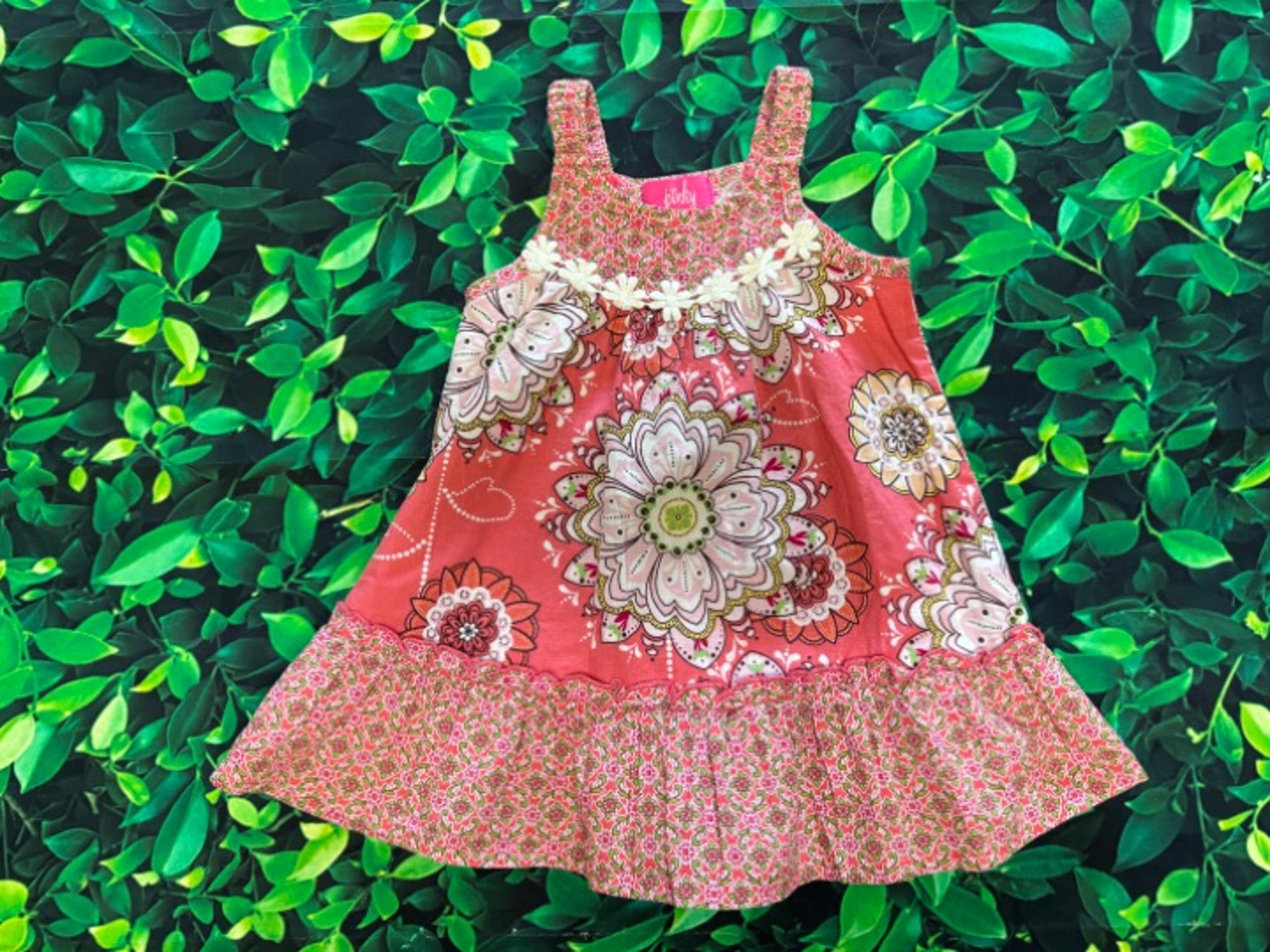 Two Pink Summer Outfits - VGUC - 18-24 months