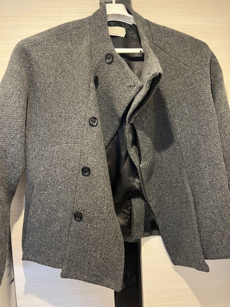 pet-tree-kor Gray Tailored Jacket