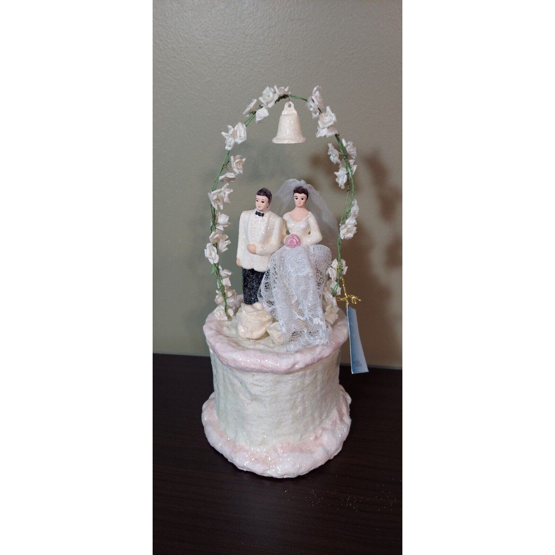 Vintage Teena Flanner For Bethany Lowe Designs Wedding Cake Topper