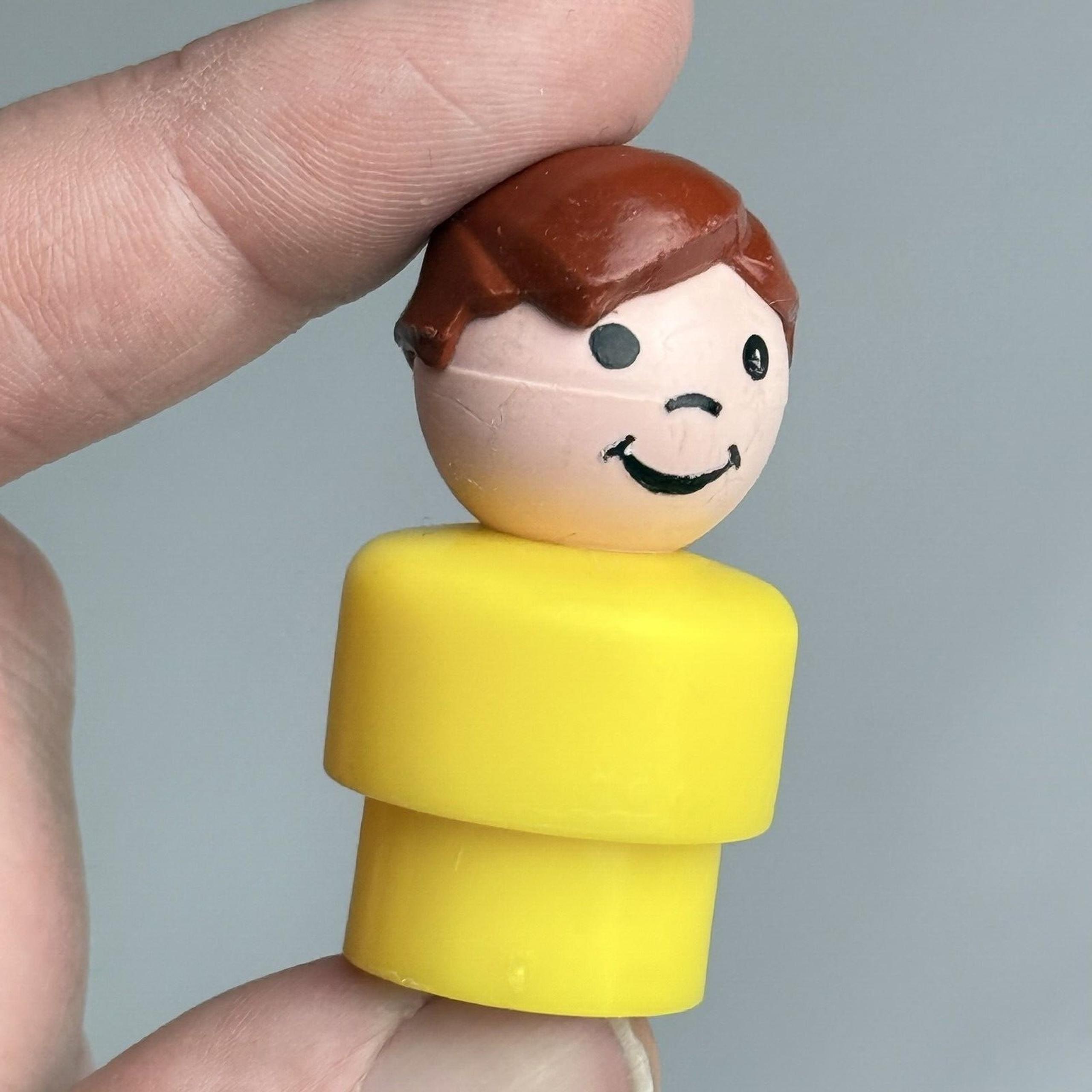 Fisher Price Little People Little Boy with Brown Hair *AS-IS