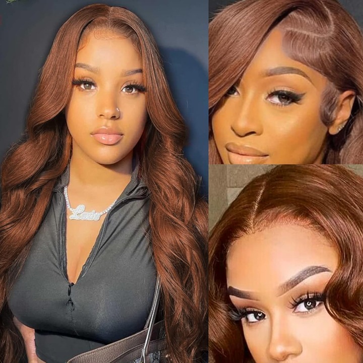 Wave Lace Front Wig Human Hair 20Inch-POI7
