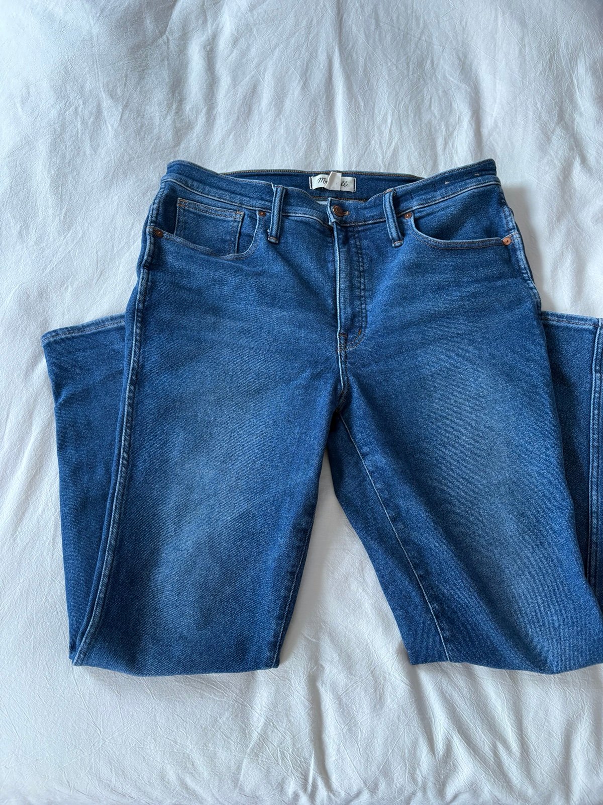 Madewell 10” high rise skinny jeans size 31