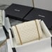 Leather envelope wrapped in white gLeather envelope wrapped in white gold buckle