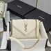 Leather envelope wrapped in white gLeather envelope wrapped in white gold buckle