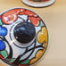 Clarice Cliff Inspired Art Deco Sadler Tea Pot Made In England