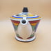 Clarice Cliff Inspired Art Deco Sadler Tea Pot Made In England