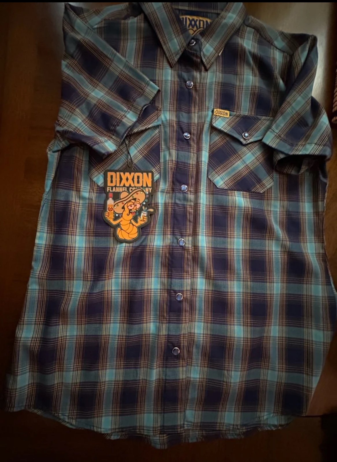 NWT WOMENS DIXXON FLANNEL EL BORRACHO BAMBOO BLEND