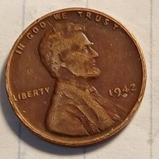 1944nm 1944D 1946D pennies