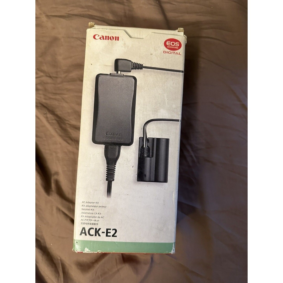 Canon ACK-E2 AC Adapter Kit in Original Box