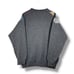 Quill's Woolen Market Men Argyle Lambswool Sweater V-Neck Gray Ireland L Grandpa