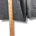 Quill's Woolen Market Men Argyle Lambswool Sweater V-Neck Gray Ireland L Grandpa