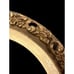Vintage French Fashion Print in Ornate Gold Frame