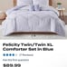 Felicity Ruffles Comforter set T/TXL