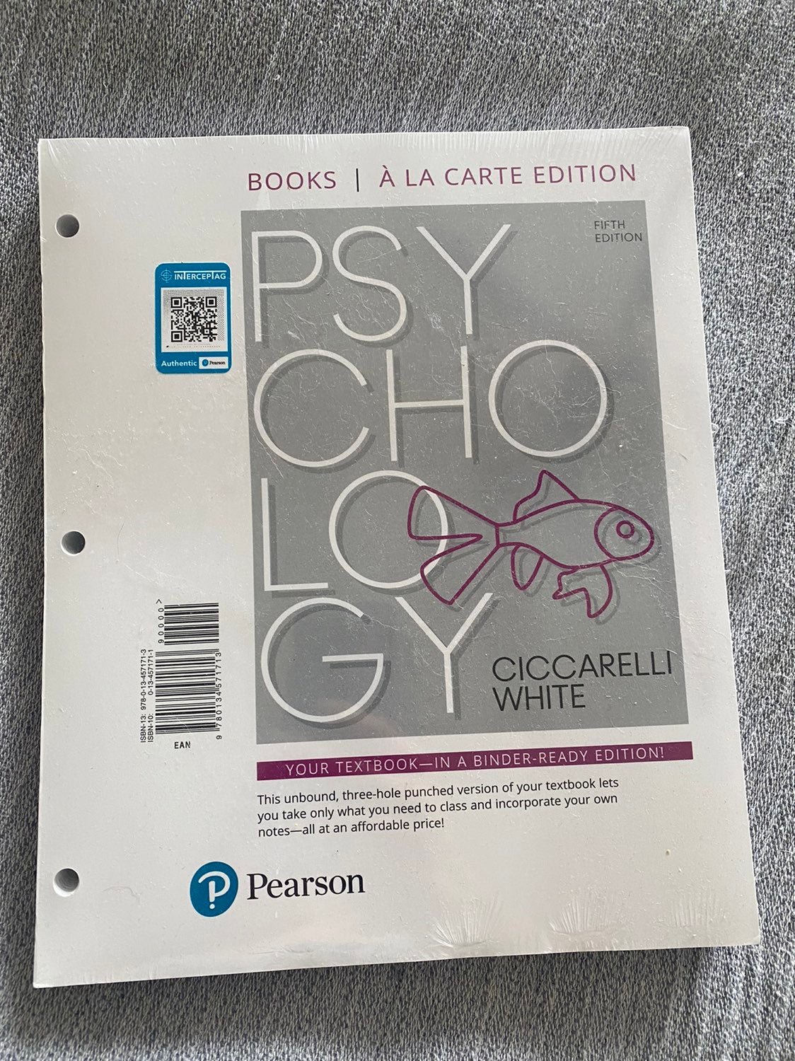 5th edition psychology book