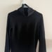 LULULEMON RIBBED FUNNEL NECK PULLOVER-BLACK