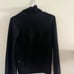 LULULEMON RIBBED FUNNEL NECK PULLOVER-BLACK