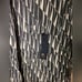 Land's End geometric polyester hooded rain coat, sz M