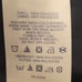 Land's End geometric polyester hooded rain coat, sz M