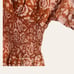 Cleobella Printed Jess Wide Leg V-Neck Short Sleeve Jumpsuit Size XS