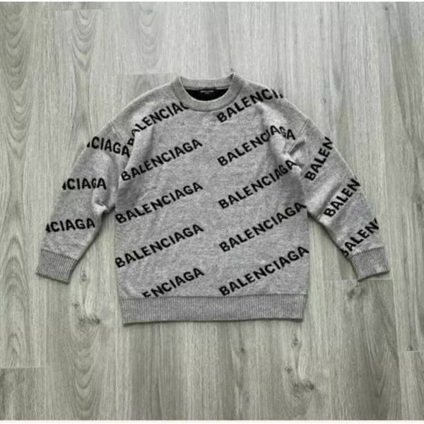 Balenciaga sweater light gray