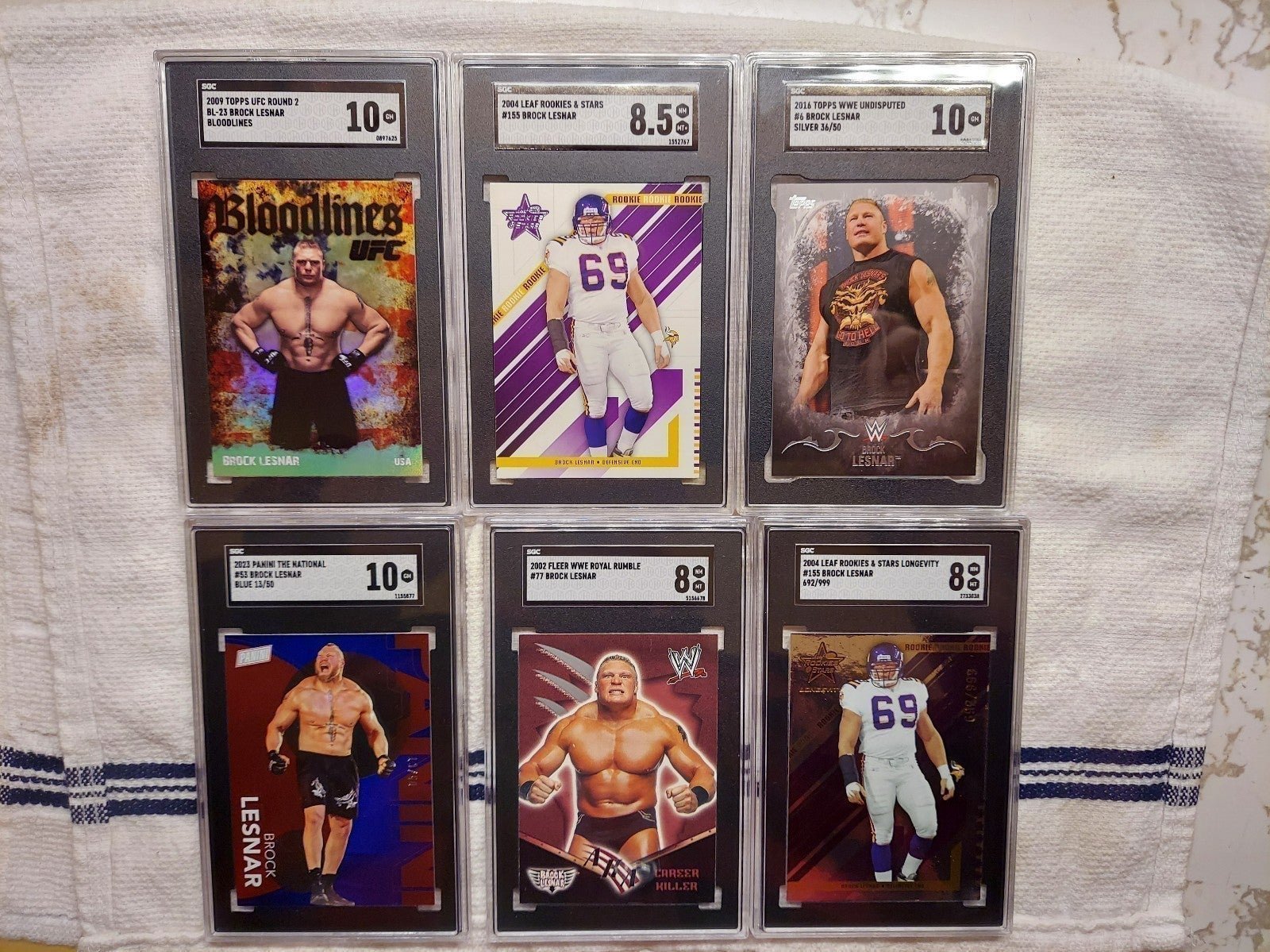 Brock Lesnar Rookies/Lot