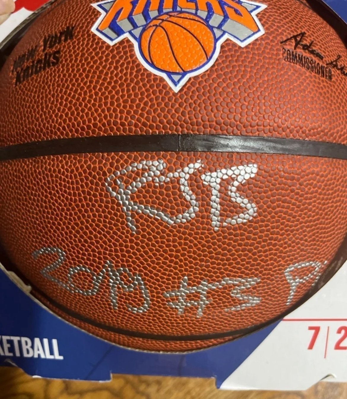 RJ BARRETT SIGNED NBA NY Knicks Official Wilson Basketball