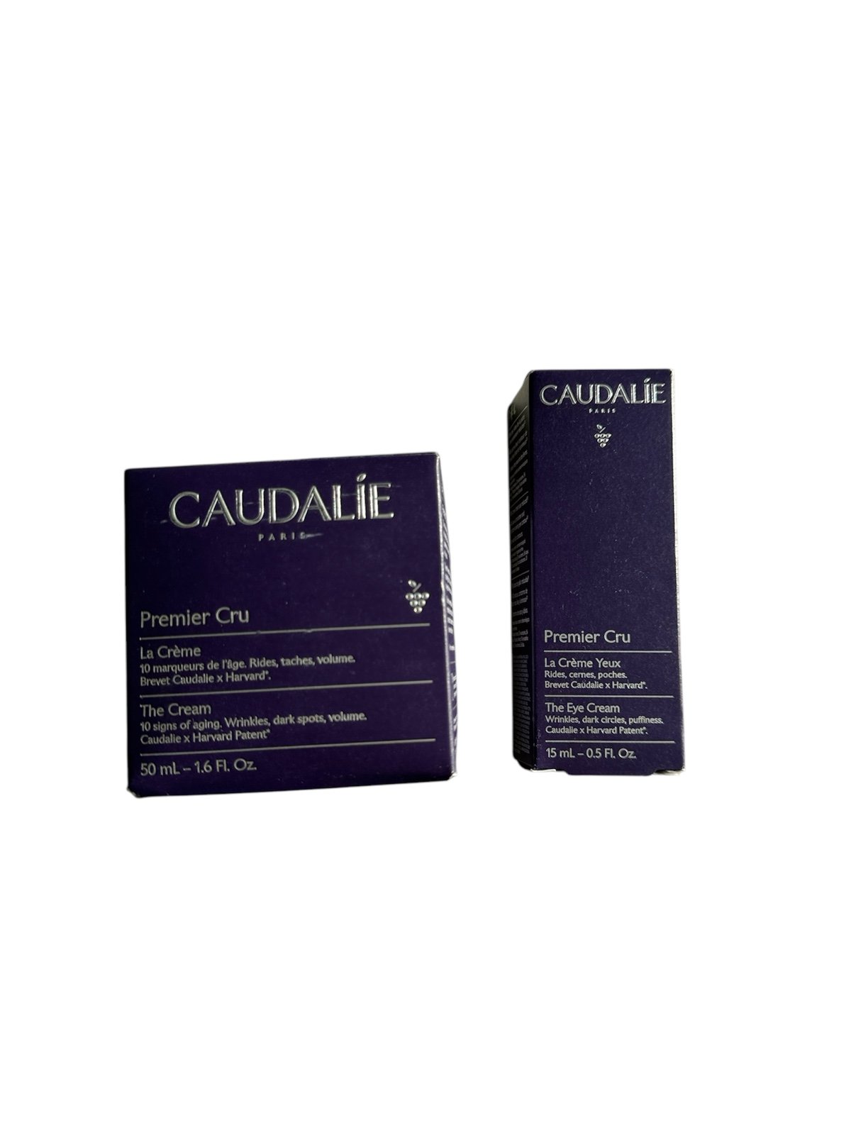Caudalie Premier Cru Anti-Aging Cream Moisturizer + Anti-Aging Eye Cream set